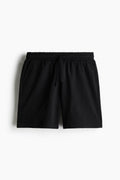 Short en molleton noir