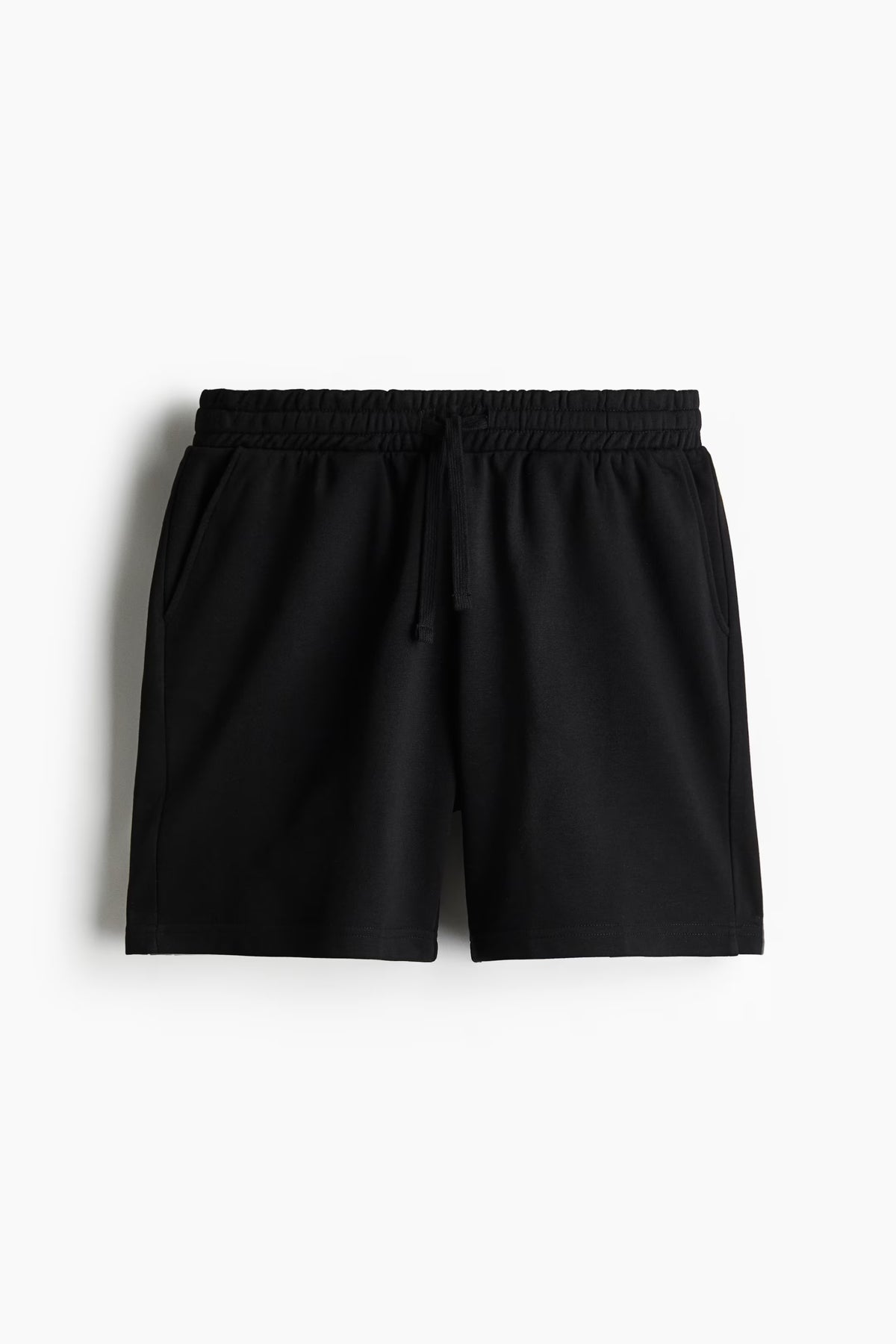 Short en molleton noir