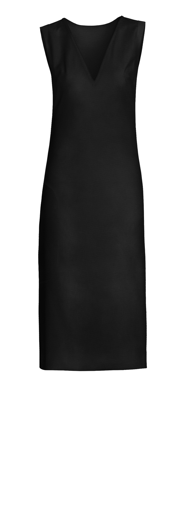 Robe midi noire